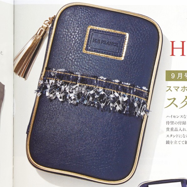 速報】大人のおしゃれ手帖 2024年 9月号 《特別付録》 H.P.FRANCE