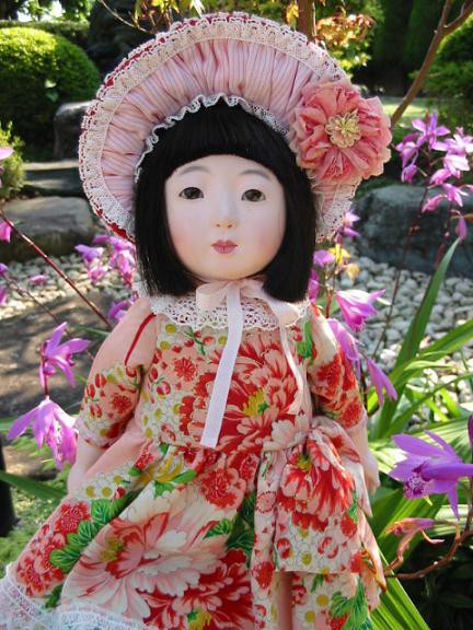 洋装の市松人形 : ゆめゆめ人形館