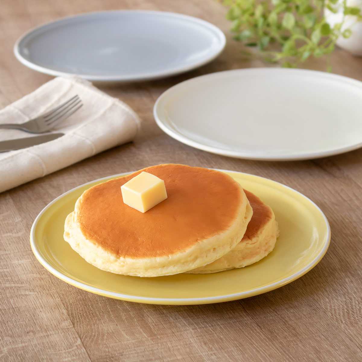 皿 プレート 23cm シエル 磁器 美濃焼 （ 食洗機対応 電子レンジ対応