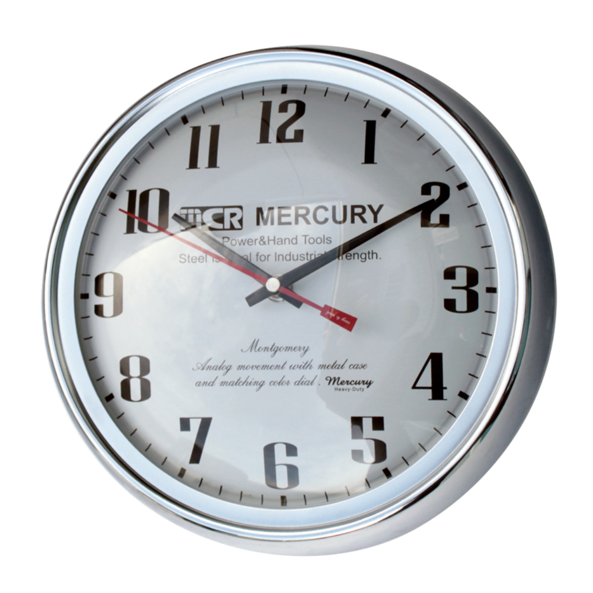 掛け時計 マーキュリーウォールクロック MONTGOMERY ホワイト （ 時計