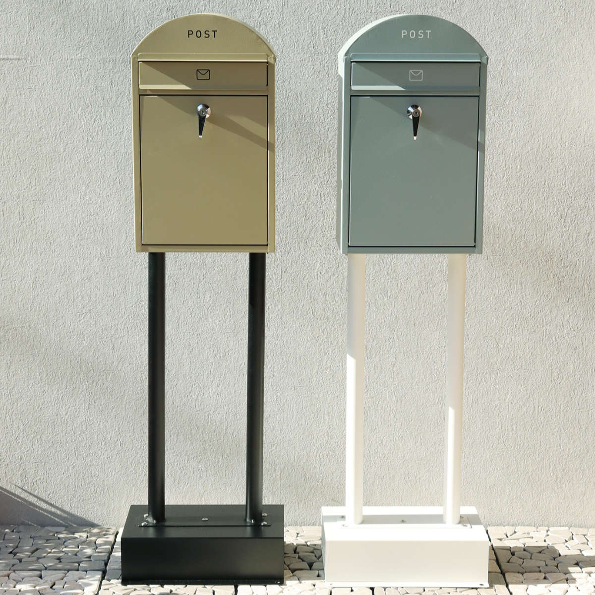 ポスト 置き型 スタンドポスト ジェレミア （ 自立式 メール便ポスト