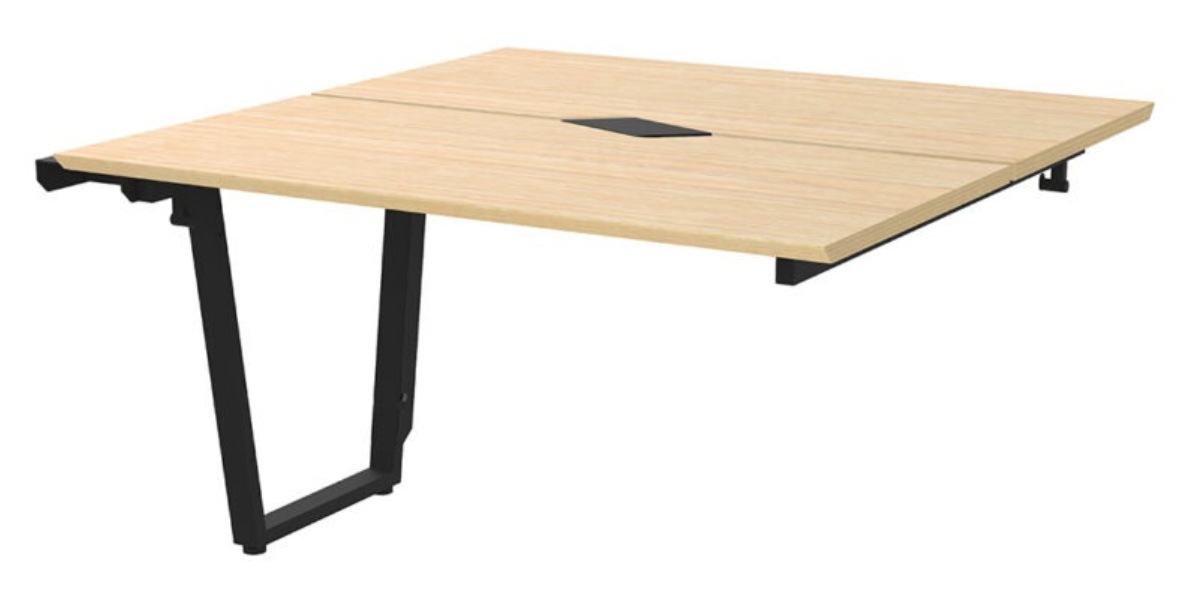 オフィステーブル 幅120cm 増連 チルト フリーアドレス用テーブル専用