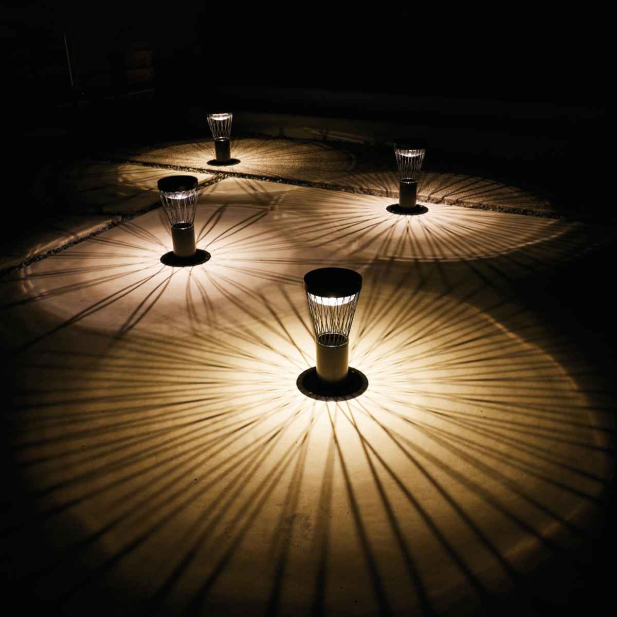 ソーラーライト ソーラーフラワー （ LED ソーラー ライト LEDライト