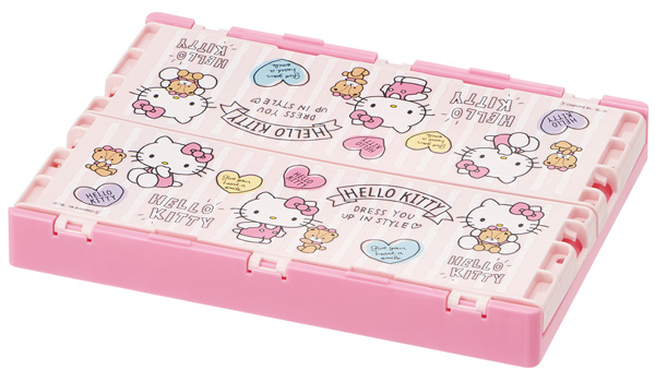 dショッピング |折りたたみコンテナ S ハローキティ コンテナ 収納