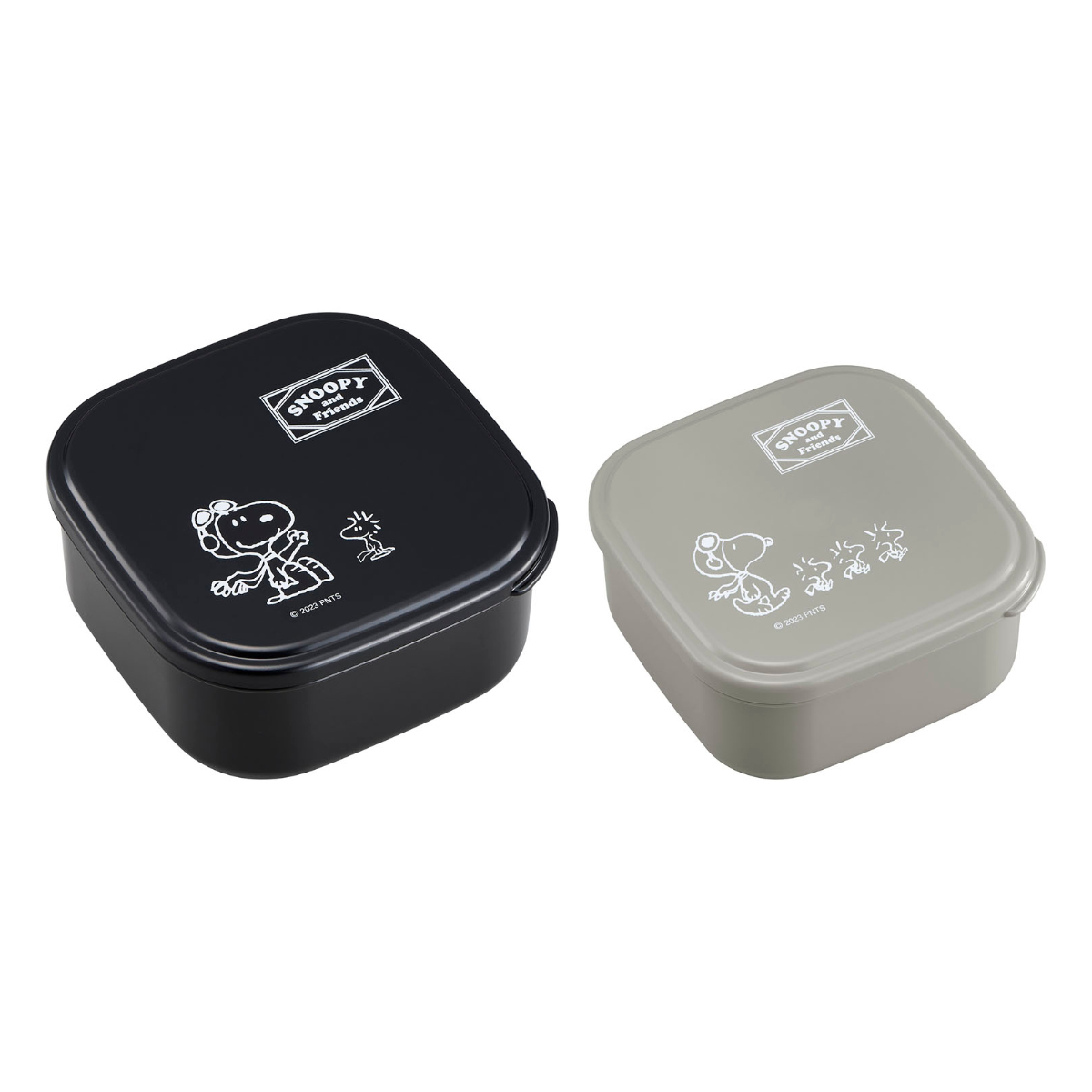 dショッピング |シール容器 2個入り スヌーピーブラック （ スヌーピー