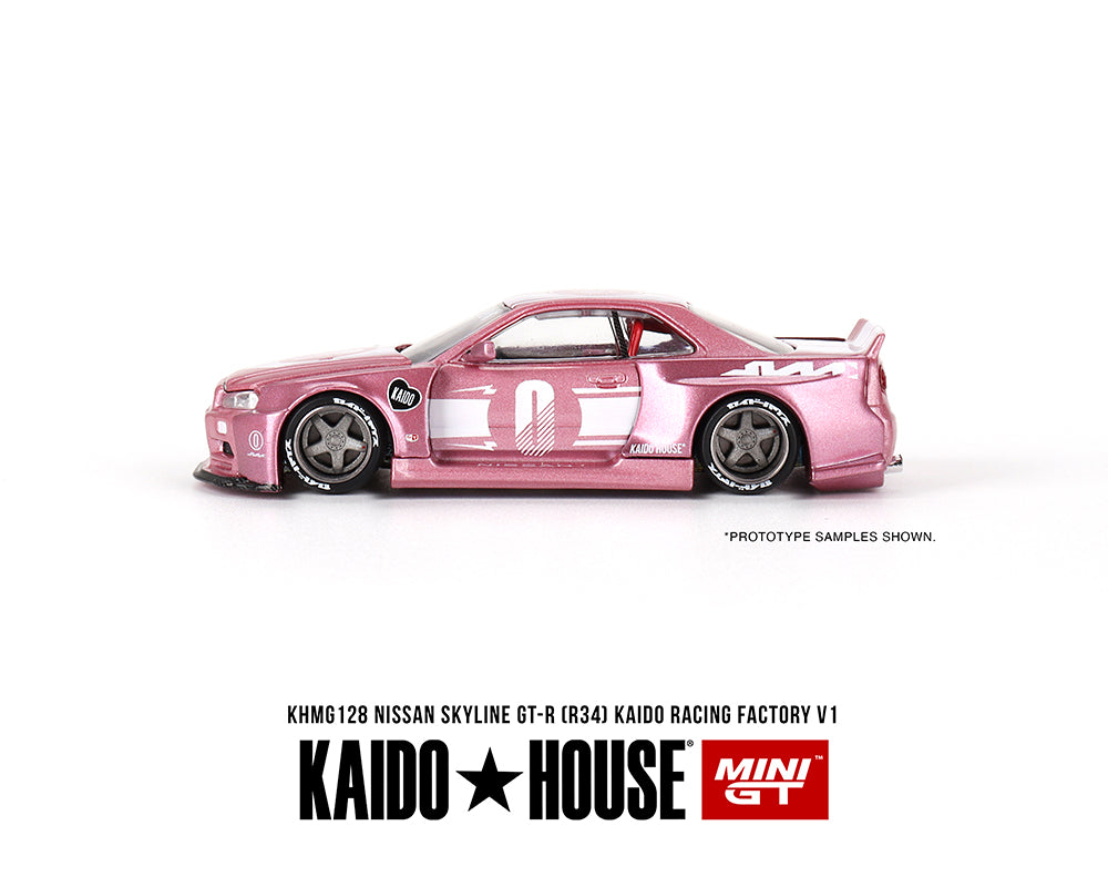 Kaido House x Mini GT 1:64 Nissan Skyline GT-R (R34) Kaido Racing