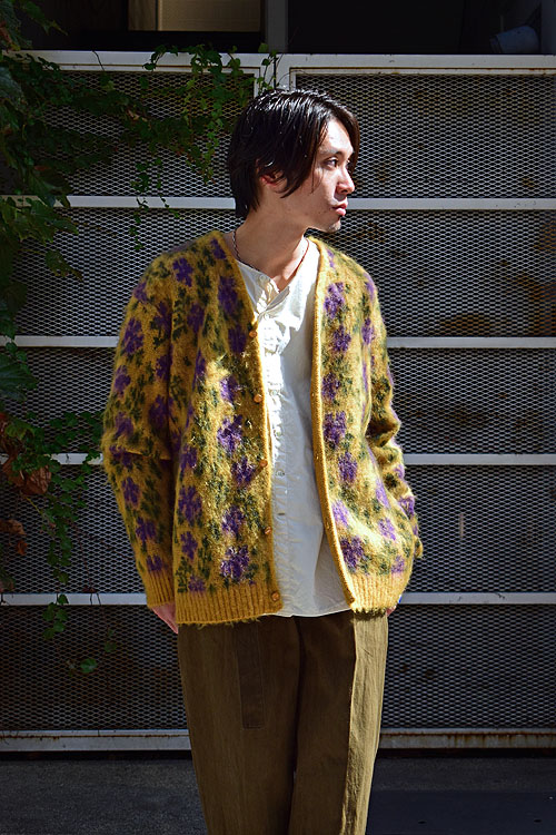 NEEDLES[ニードルズ] 23AW Mohair Cardigan - Flower