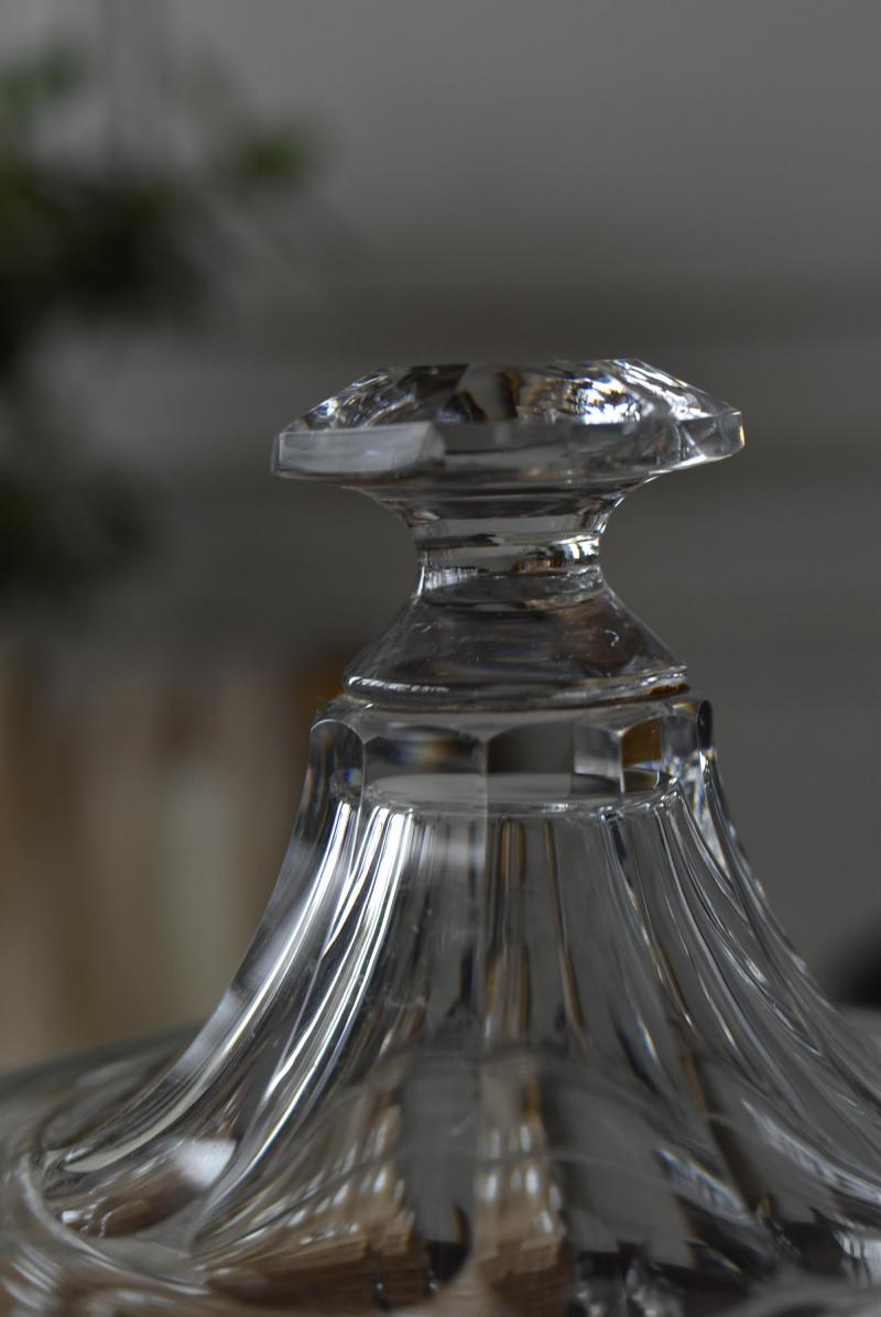 フランスアンティーク雑貨 ボンボニエール.A クリスタルガラス