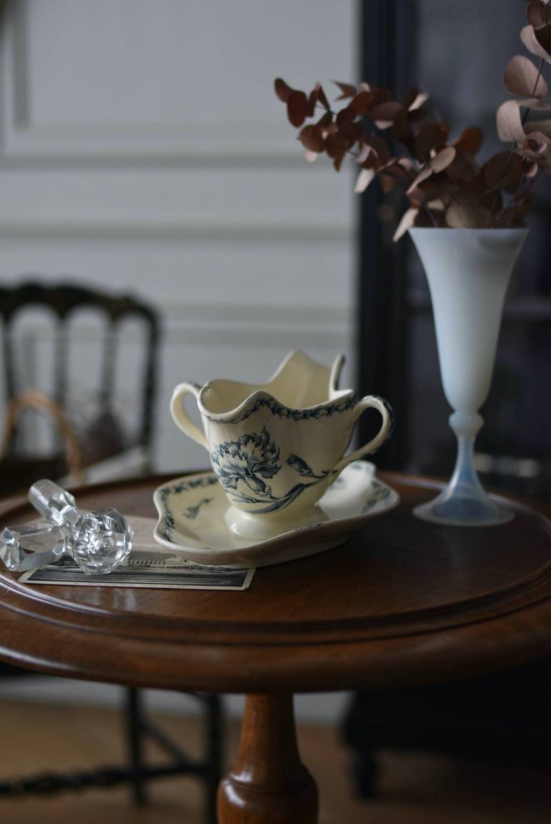 フランスアンティーク食器 ソーシエール.Luneville リュネヴィル