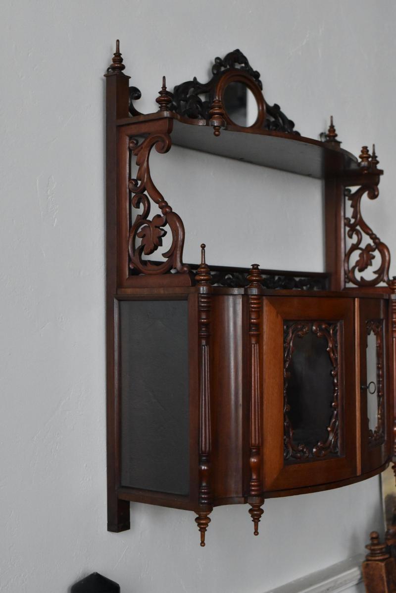 フランスアンティーク家具 ウォールキャビネット.11 ナポレオン3世時代