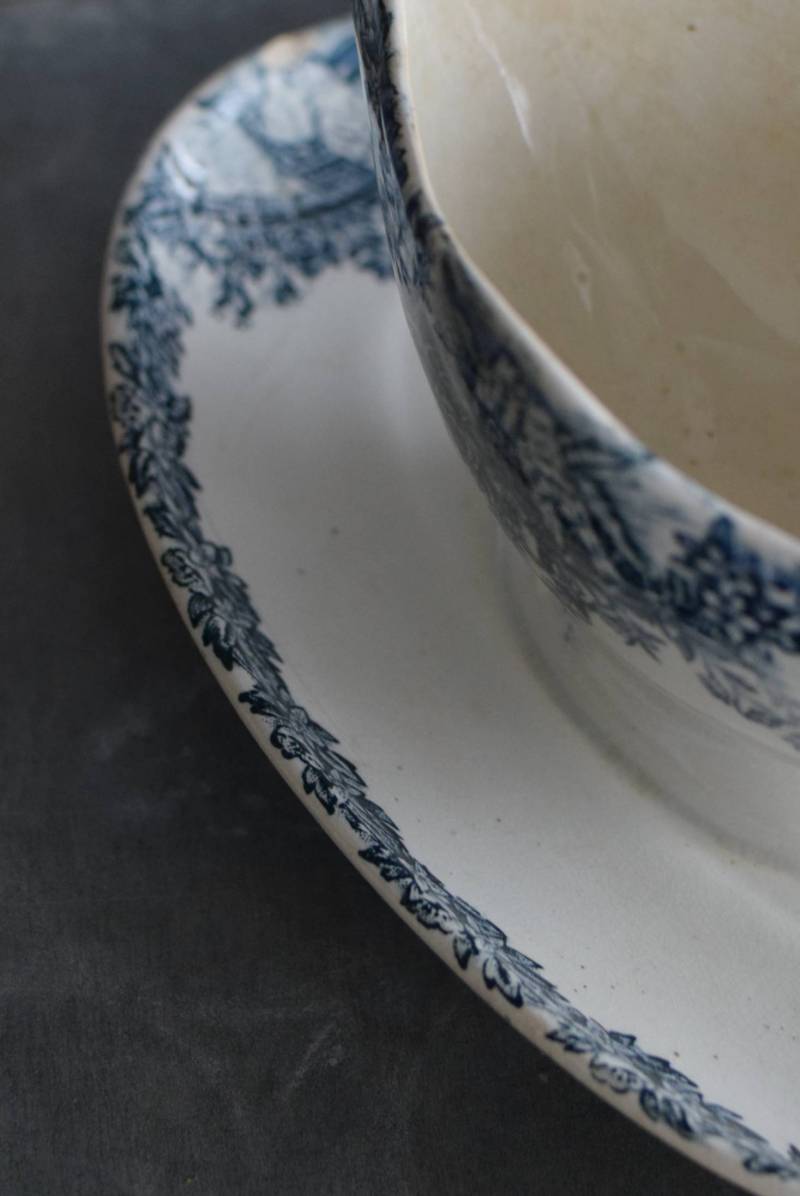 ソーシエールSt.Amand フランスアンティーク雑貨 陶器 ソースポット