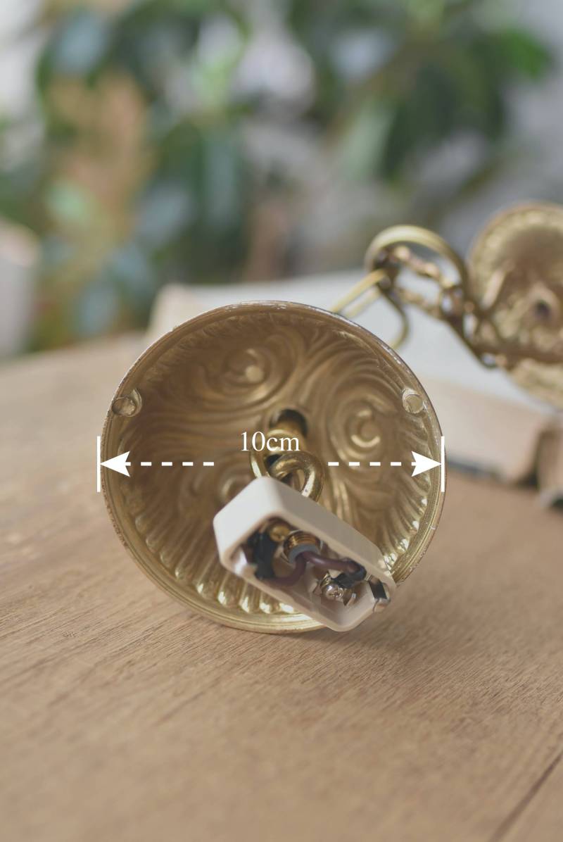 3灯シャンデリア.17 フランスアンティーク照明 アンティークランプ