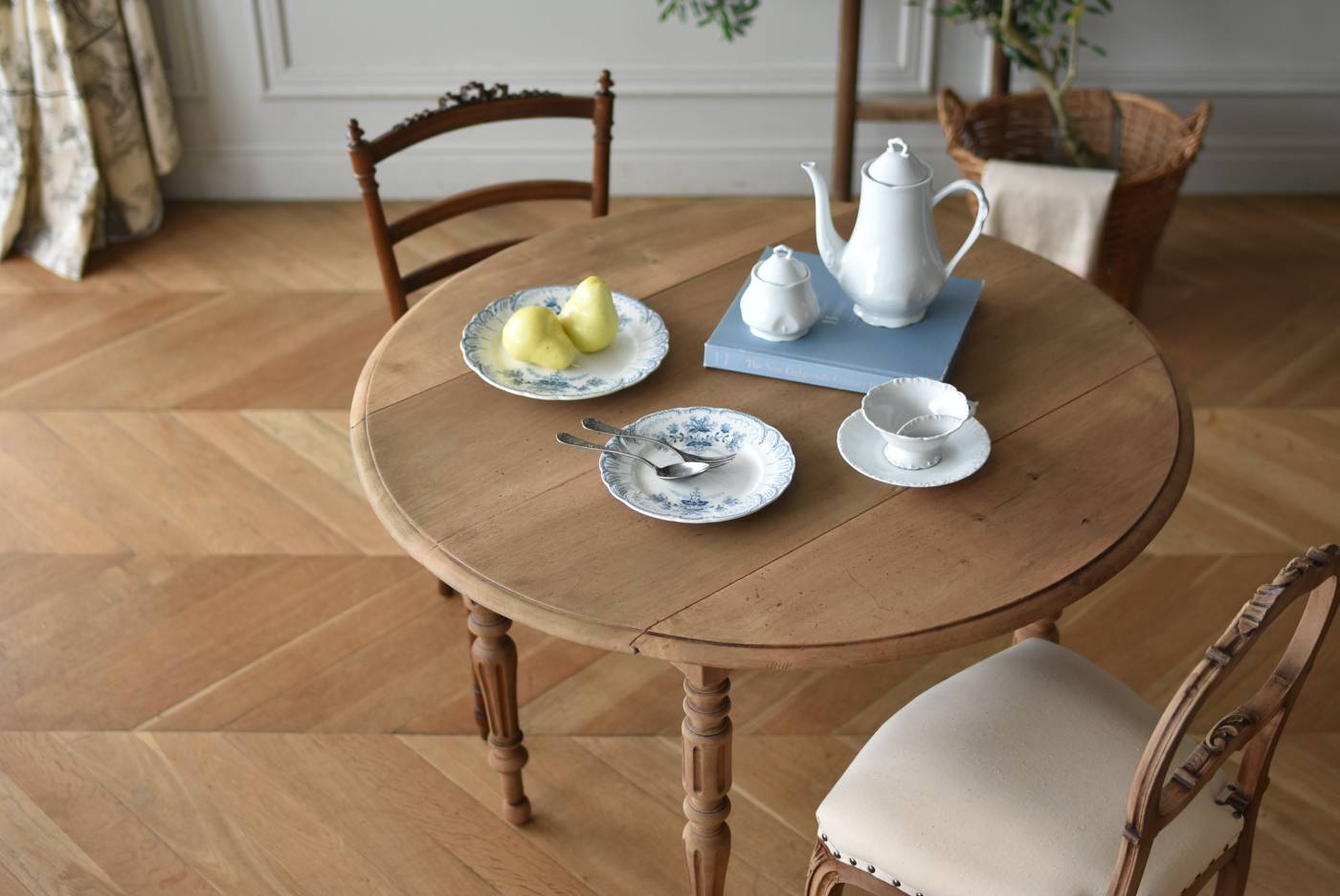 バタフライテーブル.7 フランスアンティーク家具 机 ダイニング