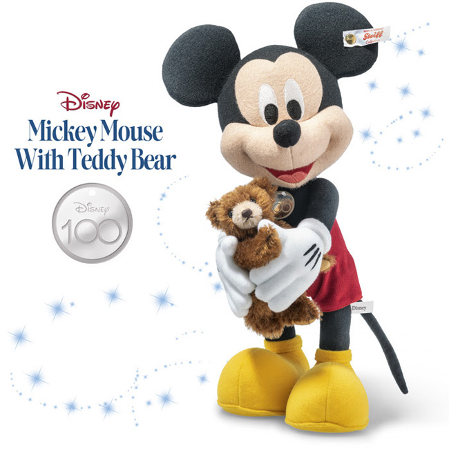 Steiff ミッキーマウス テディベア D100 EAN355943 - Steiff