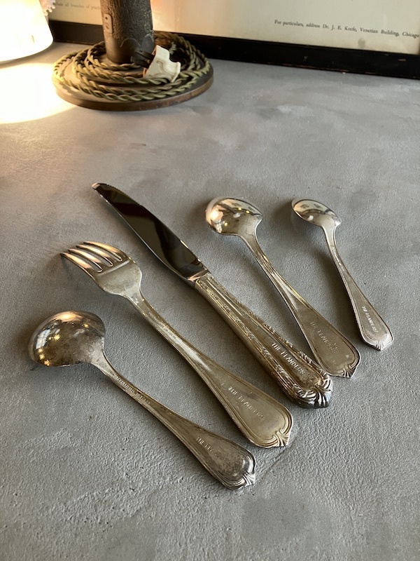 1940'S 50'S 60'S シルバーカトラリーセット フランダースホテル