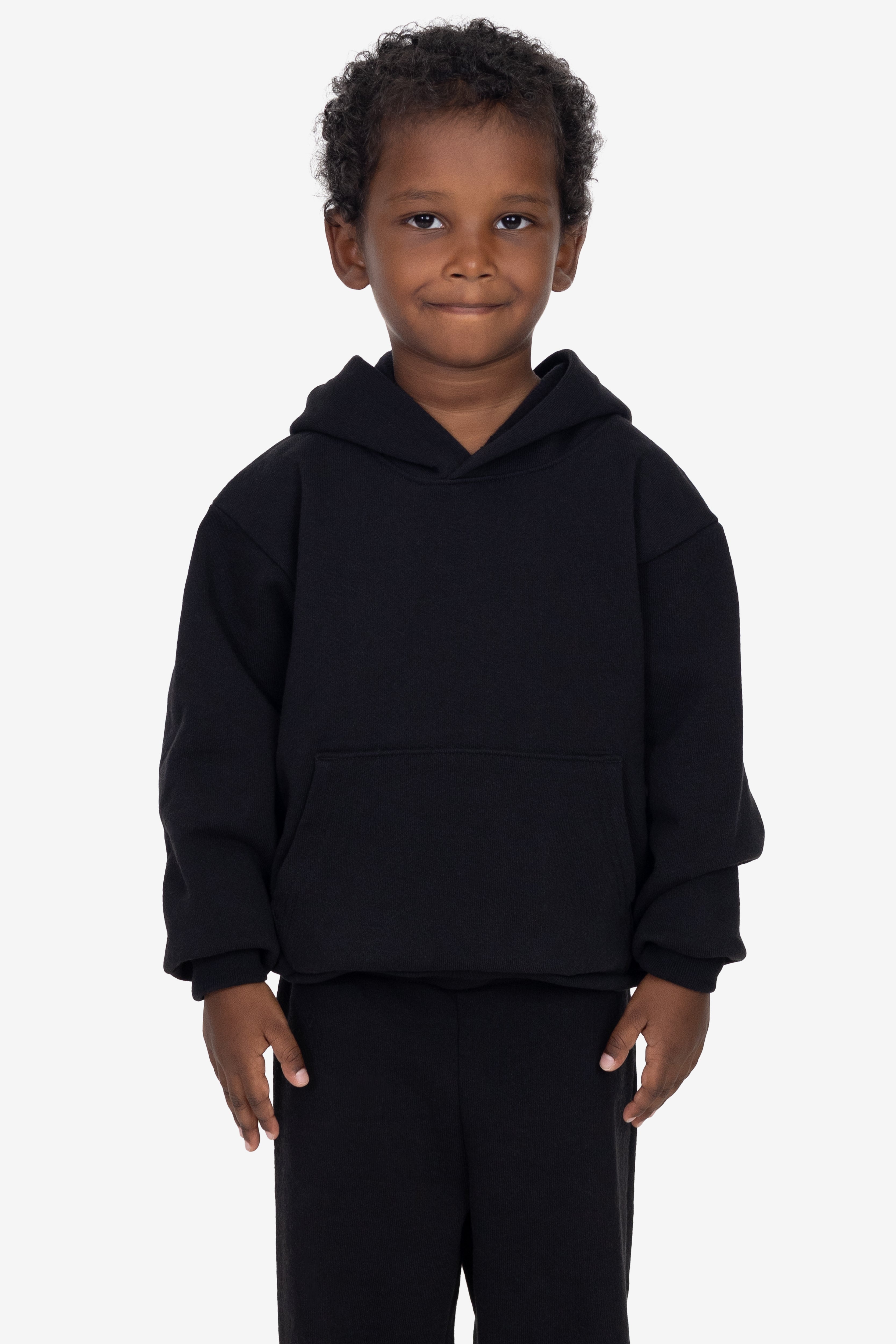 HF-109 - Kids Heavy Fleece Hooded Pullover Sweatshirt – Los