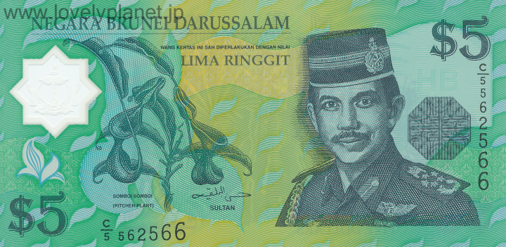 紙幣・貨幣ブルネイ