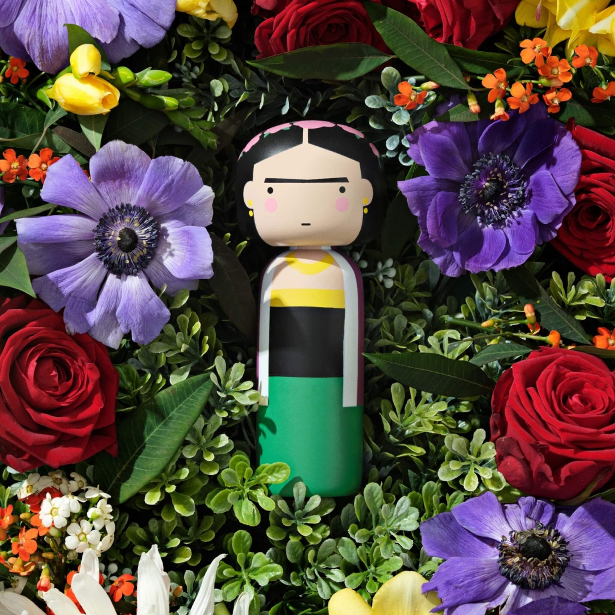 Frida Kokeshi Doll | Iconic Figures, Collectibles – Lucie Kaas