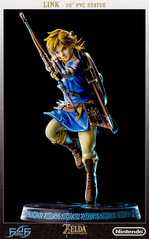 再生産】ゼルダの伝説 ブレス オブ ザ ワイルド/ リンク 10インチ PVC