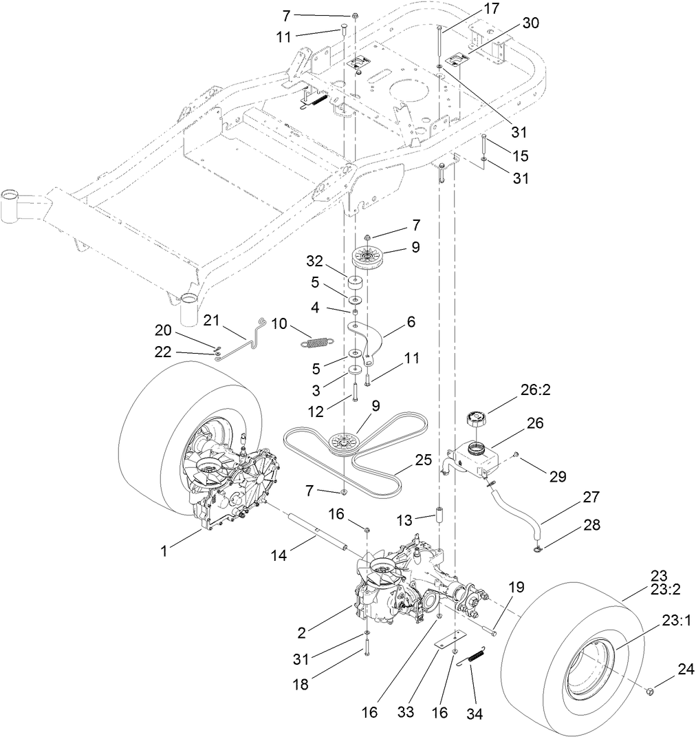 Parts – TITAN ZX5420 Zero-Turn-Radius Riding Mower | Toro