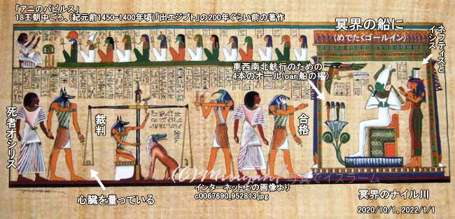 アニのパピルスの死生観