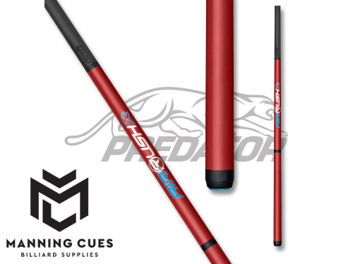 Predator Air Rush Red No Wrap Jump Cue
