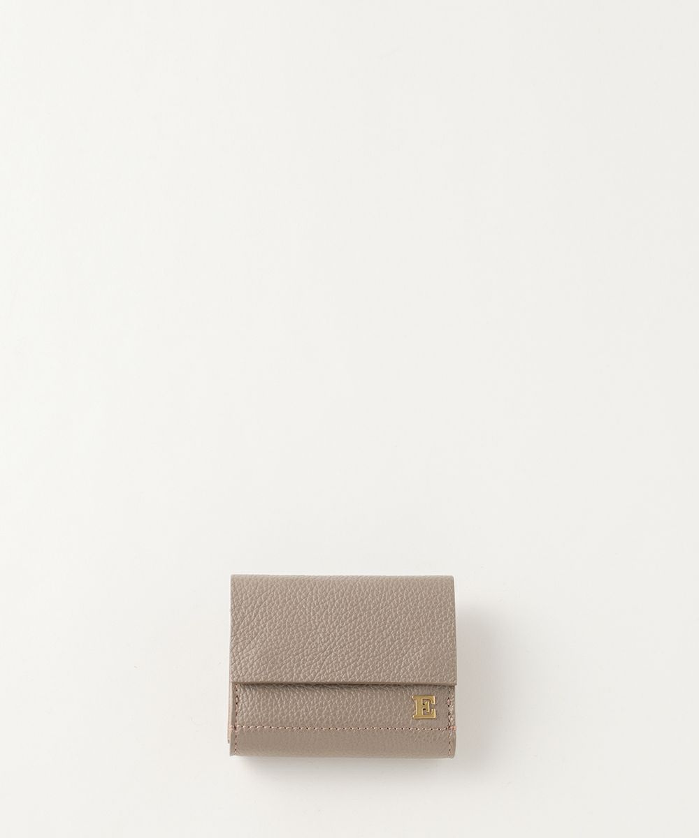 ebagos フニュ・シュリンク 三つ折り財布 BLACKエバゴス | マドリガル