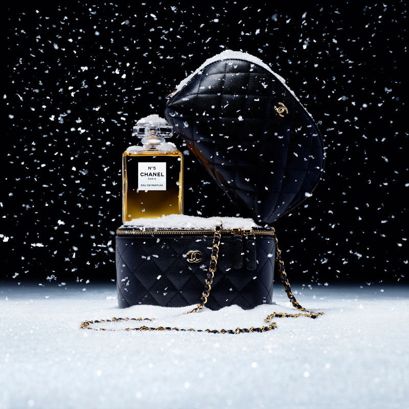 Chill in Style: Discover CHANEL N°5's New Winter Wonders