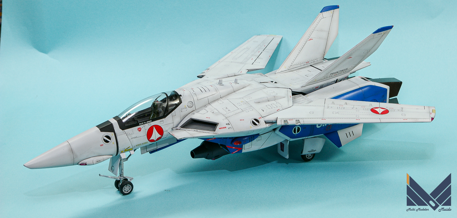ハセガワ 1/48 VF-1A マックス機 完成品HASEGAWA VF-1A | 模型工房M