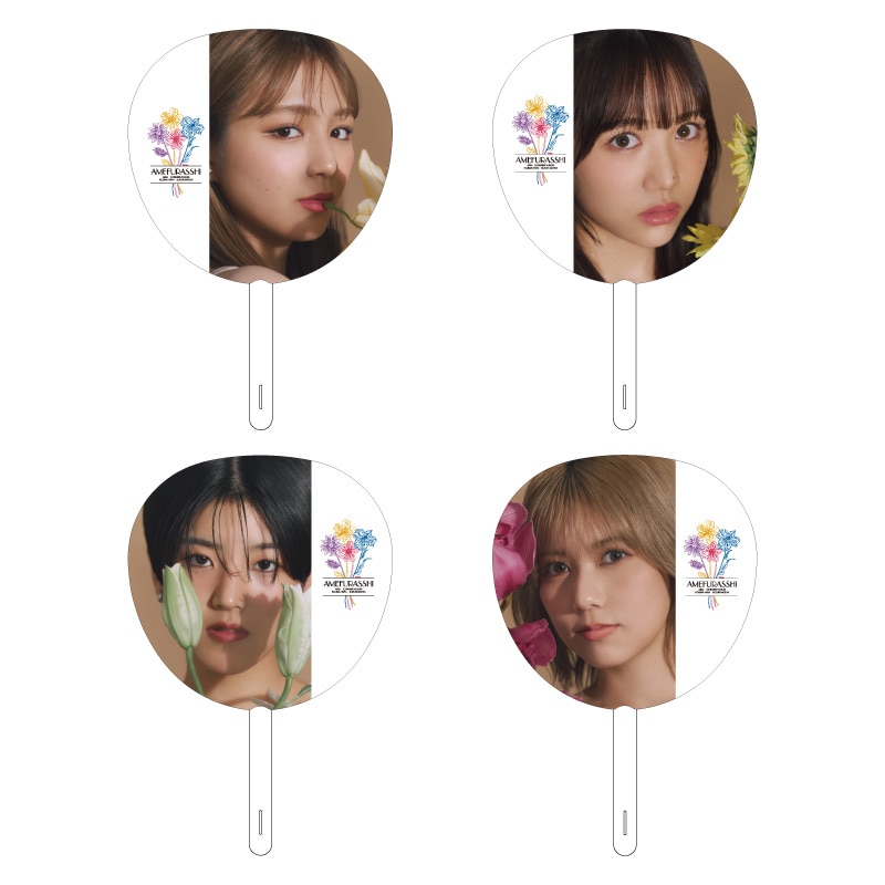 Flora うちわ｜AMEFURASSHI｜MAILIVIS(メイリビス)
