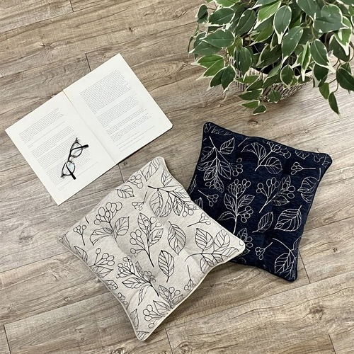 EC限定】ボタニカル柄のシートクッション ブラン | 雑貨 | カーテン