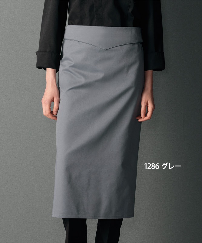 ロングエプロン[男女兼用][住商モンブラン製品] 9-128｜飲食店制服