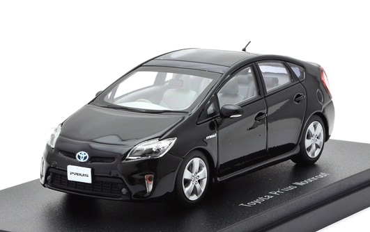 希少 EBBRO トヨタ プリウス ムーンルーフ 黒 エブロ 1/43 トヨタ