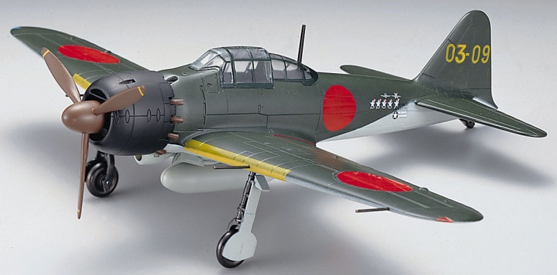 マルシン 1/48 零式艦上戦闘機52型・特別塗装・第203海軍航空隊・谷水