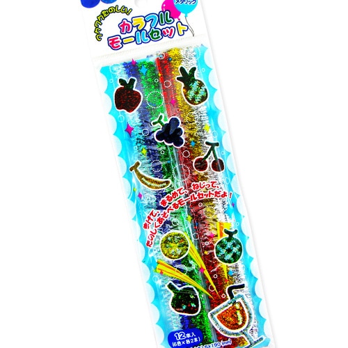 ファンシー文具・雑貨,手芸・工作｜カラフルモールセット メタリックの