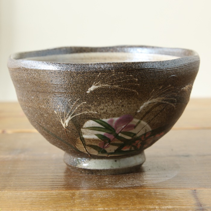 益子焼｜【益子焼】 抹茶碗 作家 横山雄一作 一点物 炭化焼シリーズ