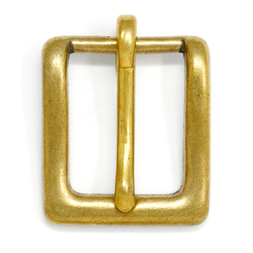 廃番】J810～813 / No.400 帆型尾錠 18～30mm / 真鍮無垢 〈2個