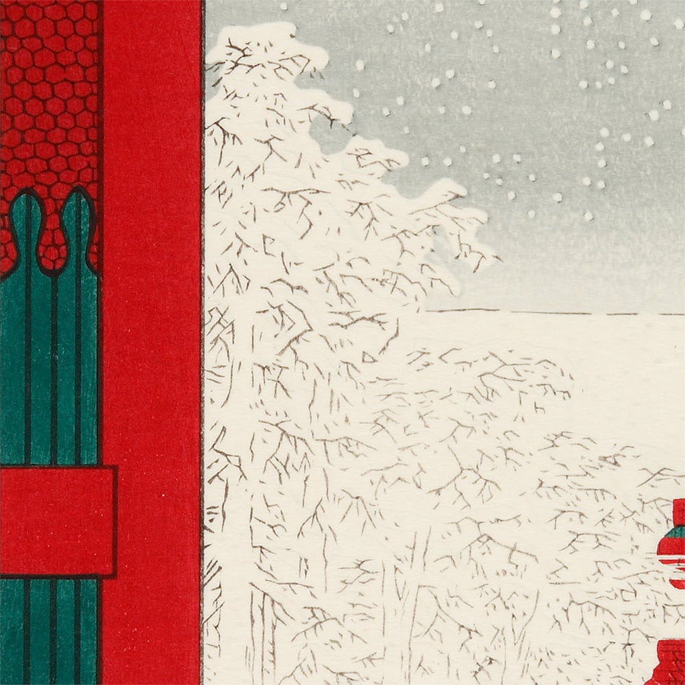 歌川広重「名所江戸百景 浅草金龍山」浮世絵木版画｜浮世絵工房