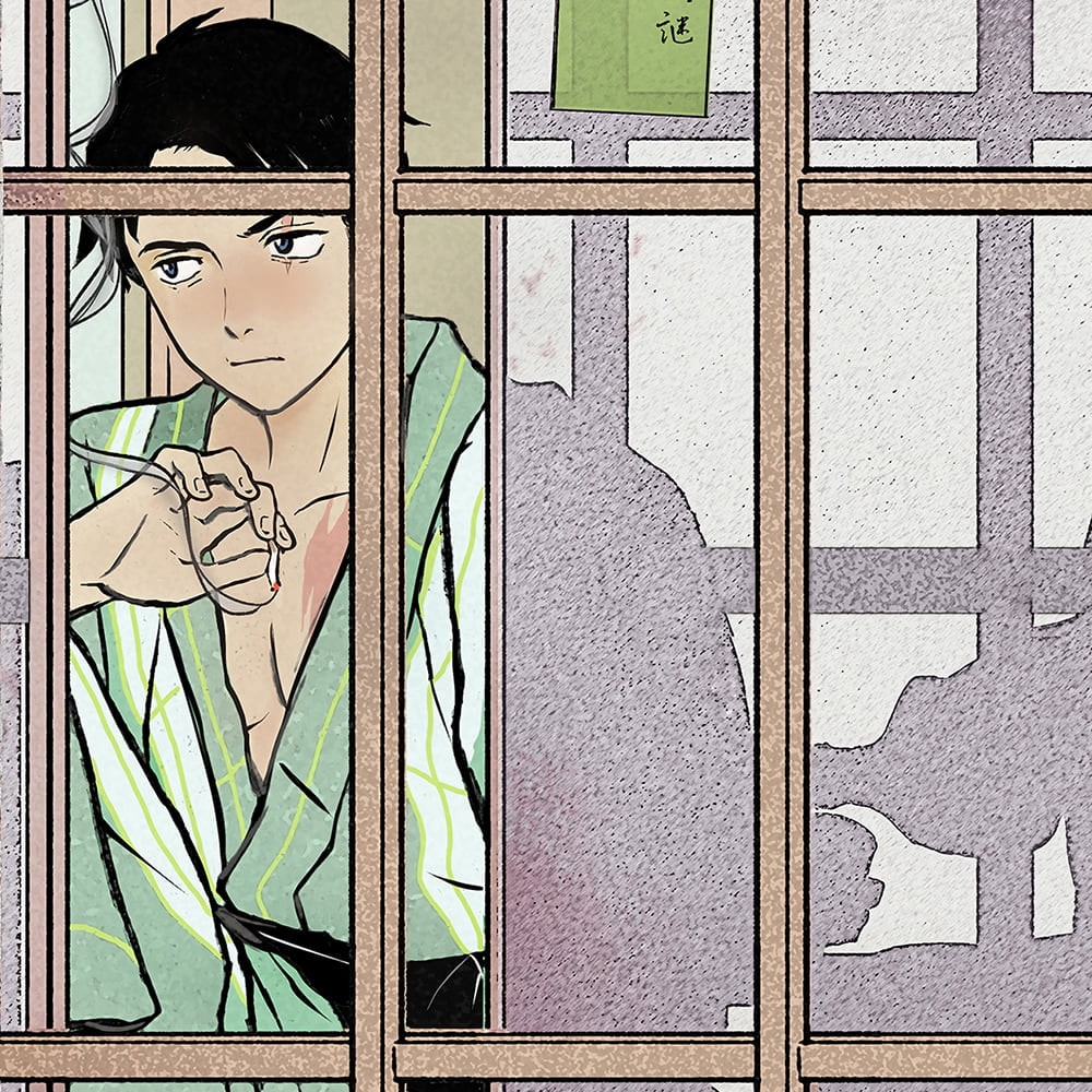 ゲゲゲ浮世絵「道連れの酌」｜映画『鬼太郎誕生 ゲゲゲの謎』コラボ