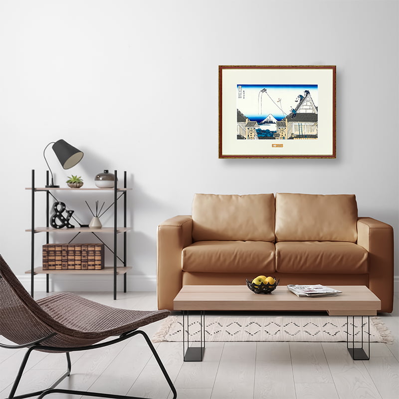 富嶽三十六景 江都駿河町三井見世略図｜葛飾北斎【富士山世界文化遺産