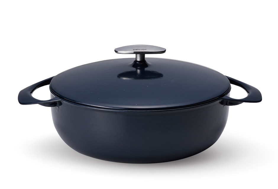 鋳物ホーロー鍋｜キャセロール浅型24cm （全6色）｜UNILLOY公式