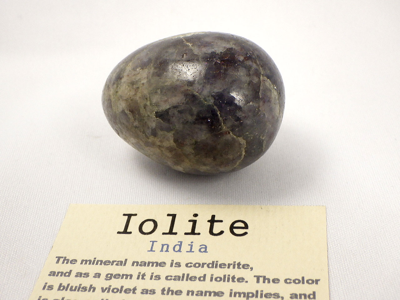 アイオライト 丸玉・エッグ