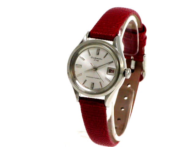 セイコーマチック レディ カレンダー 自動巻 2505-0080 OH済 昭和41年製