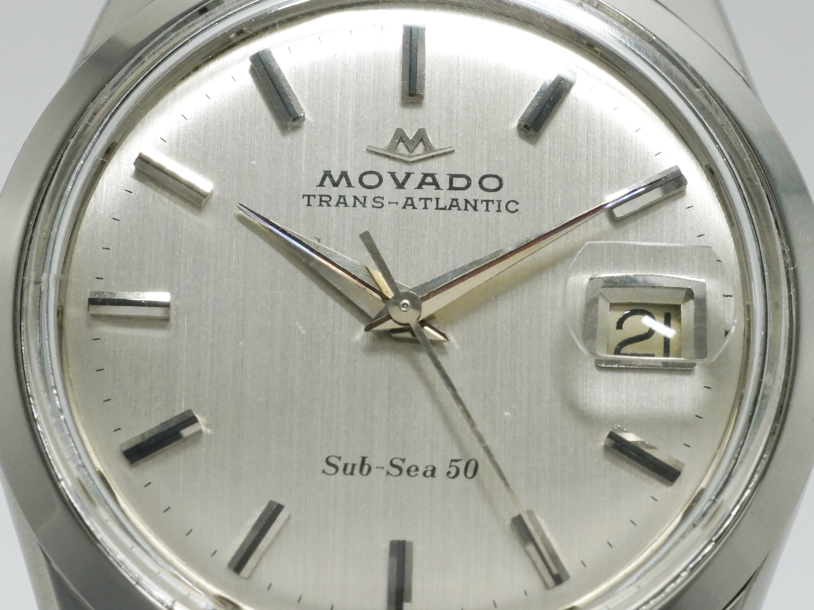 モバード トランスアトランティック Sub-Sea 50 298-704-J512 手巻 OH