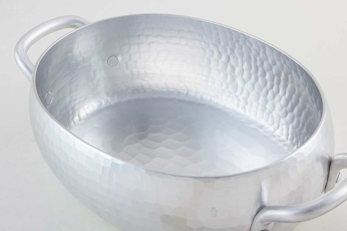 オーバル鍋（浅型）（アルミ） | 鍋 | 鍛金工房 WESTSIDE33