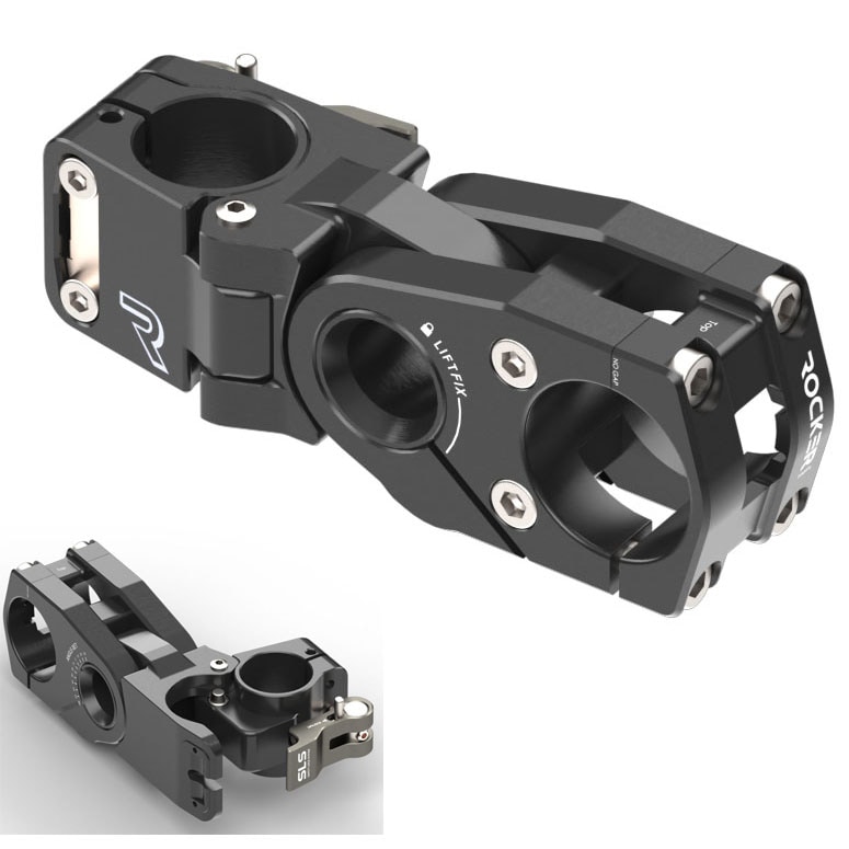 ROCKER PARTS RocHead AiO 90度角度変更ステム 角度調整機能付き 90mm