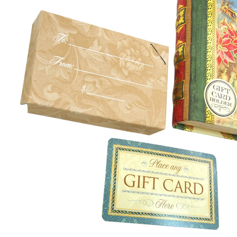 Punch Studio 【クリスマス】 ミニブック型ボックス ギフトカード