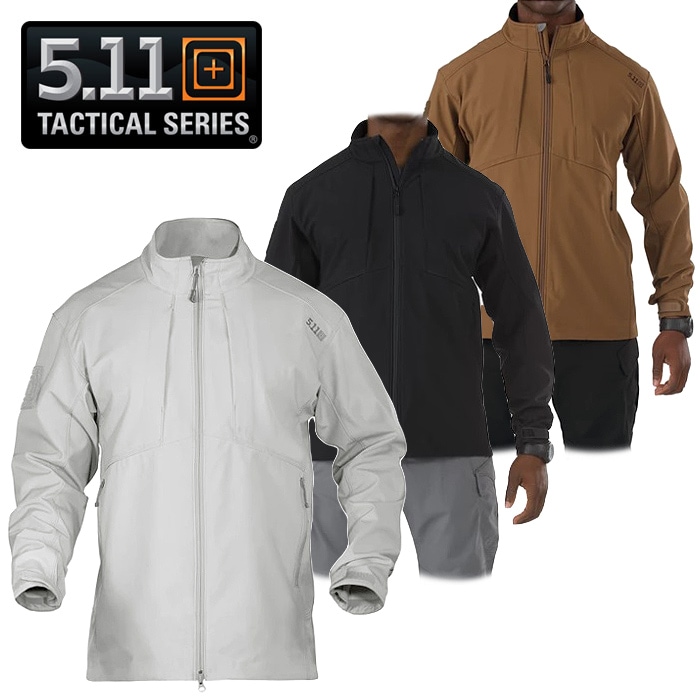 米軍放出品　5.11 TACTICAL SERIESソフトシェルジャケット中古品 5.11タクティカル ジャケット カメレオン ソフトシェル 48099