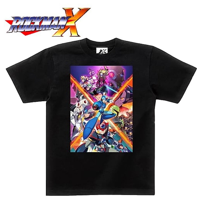 ロックマンX ビジュアル Tシャツ/25周年アニバーサリーコレクション 2