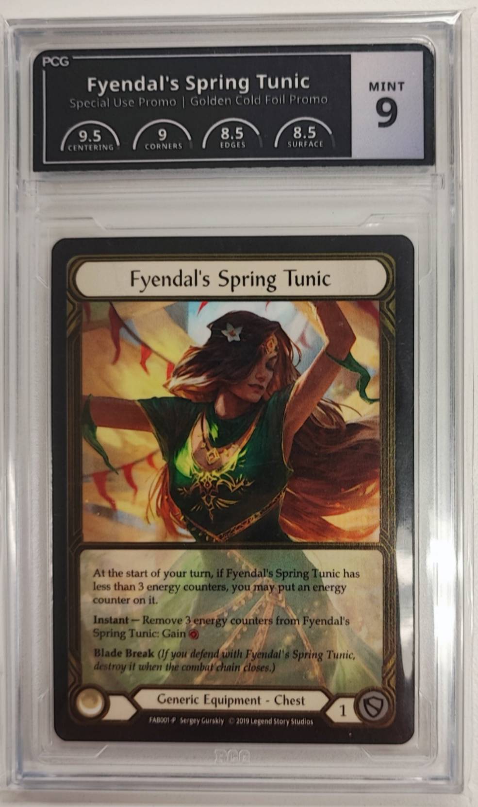 EN】【PCG9】《Gold Foil》[Generic] Fyendal's Spring Tunic (装備品